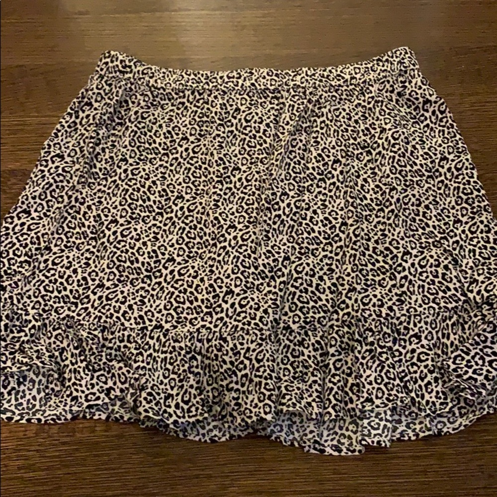 American Eagle Cheetah Skirt